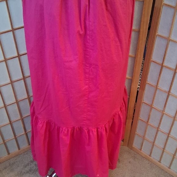 Express Pink Ruffled  Dress - Picture 9 of 16